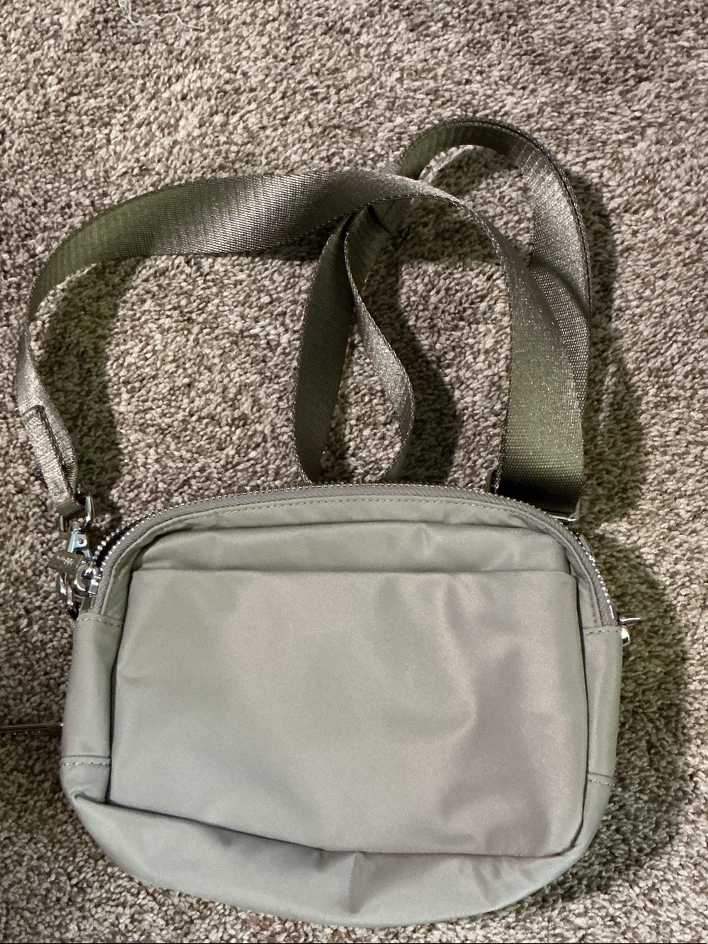 lululemon athletica olive green belt bag - Picture 2 of 10
